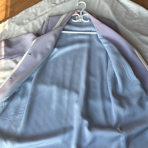 Vintage lilac purple blazer coat - Picture 5 of 8